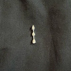 3 Stone Diamond Pendant